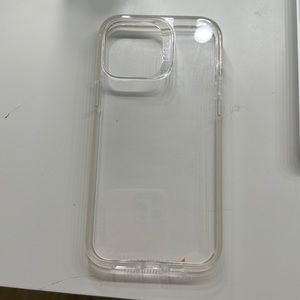 clear zag 13 pro max i phone case